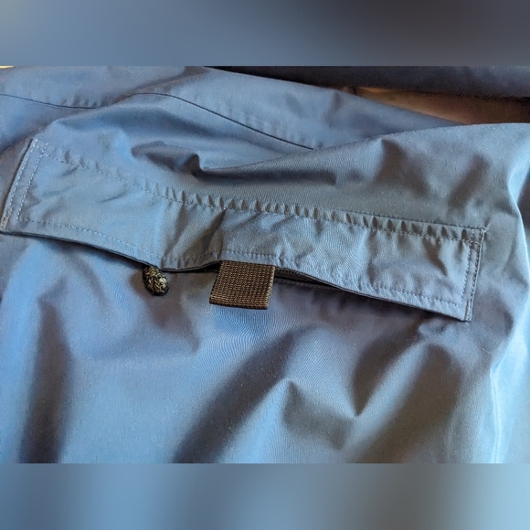 Vintage LL Bean Sherpa Lined Jacket Men's L Tall Blue OCQ34 - Picture 8 of 8